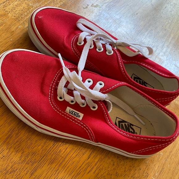 Vans led cavas lace up sneakers so cute kids sz 3 - Picture 5 of 13